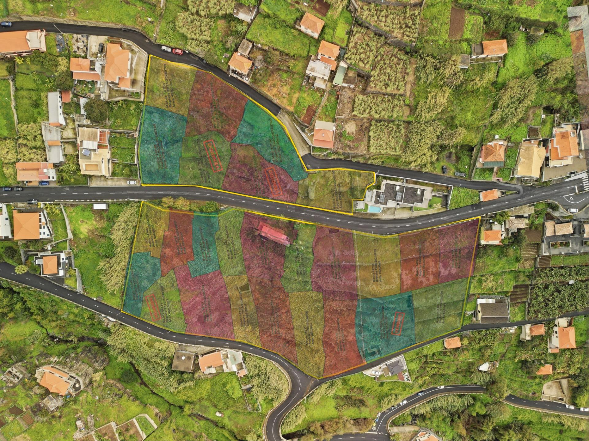 Conjunto de 22 Lotes para Investimento | Campanário, Ribeira Brava