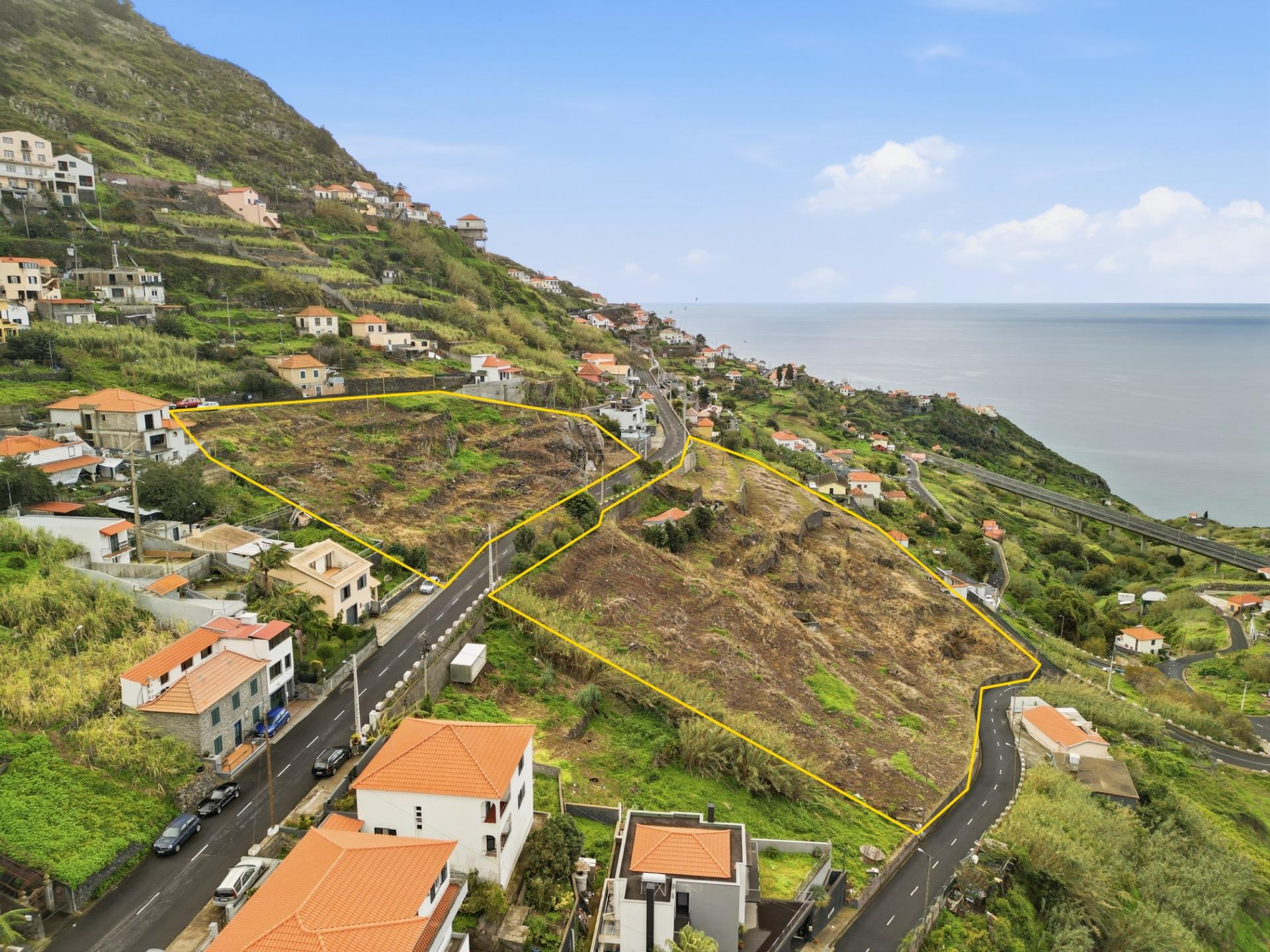 Conjunto de 22 Lotes para Investimento | Campanário, Ribeira Brava